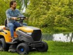 Stiga e-Ride S300 Akku-Rasentraktor mit Seitenauswurf – Bild 4