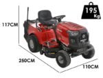 Troy-Bilt Bronco 92T-R Benzin-Rasentraktor mit Fangkorb – Bild 3