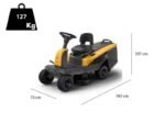 Stiga SWIFT 372e Mini-Rider mit Fangkorb – Bild 3