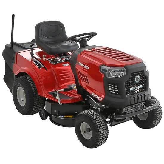 40543-HORSE-105T-R-01-principale.jpg Troy-Bilt Horse 105T-R Benzin-Rasentraktor mit Fangkorb – Bild 1