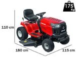 Troy-Bilt Bronco 107T-S Rasentraktor mit Seitenauswurf – Bild 3