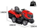 Snapper RTX102 Benzin-Rasentraktor mit Fangkorb – Bild 3
