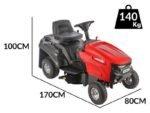 GeoTech RTM 75-685 S Rasentraktor mit Seitenauswurf – Bild 3