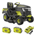 Ryobi RY72TMX107-210 Akku-Rasentraktor mit Seitenauswurf – Bild 2