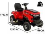 Blue Bird TR SL 86M Rasentraktor mit Seitenauswurf – Bild 3