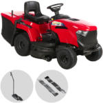 AgriEuro TOP-LINE A 98 HD Benzin-Rasentraktor mit Fangkorb